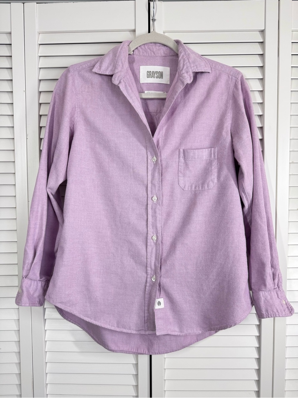Grayson by Frank and Eileen Hero Button Up Shirt Feathered Cotton Flannel 01 XS